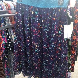 Large Floral Lularoe Lola